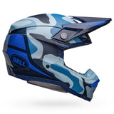 Bell Moto-10 Spherical Ferrandis Mechant Matte & Gloss Dark Blue/Light Blue Helmet [Size: LG] [INTERNAL]