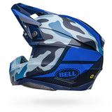 Bell Moto-10 Spherical Ferrandis Mechant Matte & Gloss Dark Blue/Light Blue Helmet [Size: LG] [INTERNAL]