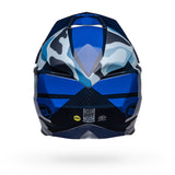 Bell Moto-10 Spherical Ferrandis Mechant Matte & Gloss Dark Blue/Light Blue Helmet [Size: LG] [INTERNAL]