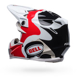 Bell Moto-9S Flex Hello Cousteau Reef Matte White/Red Helmet