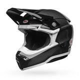 Bell Moto-10 Spherical Gloss Black/White Helmet