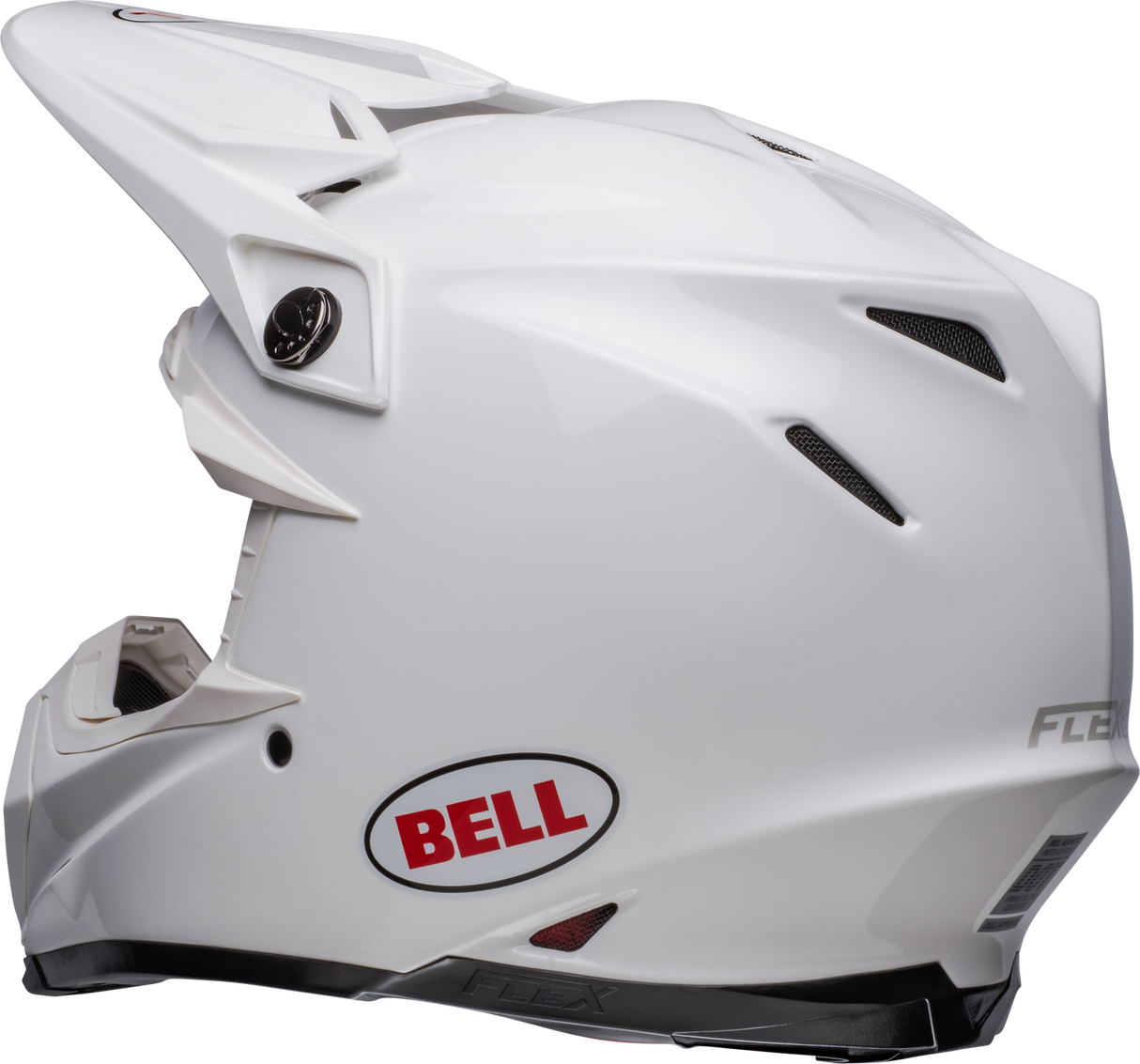 Bell Moto-9S Flex Gloss White Helmet - EasyR