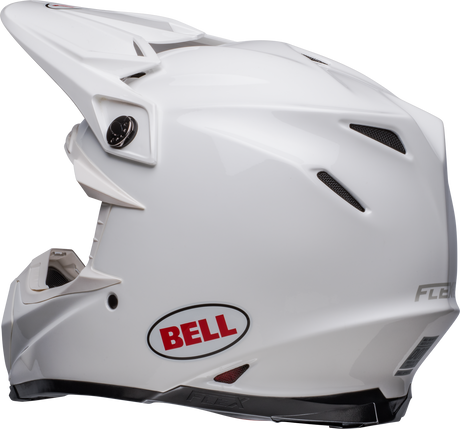 Bell Moto-9S Flex Gloss White Helmet - EasyR