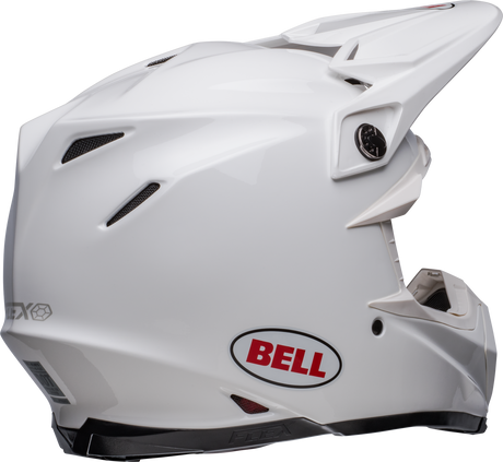 Bell Moto-9S Flex Gloss White Helmet - EasyR