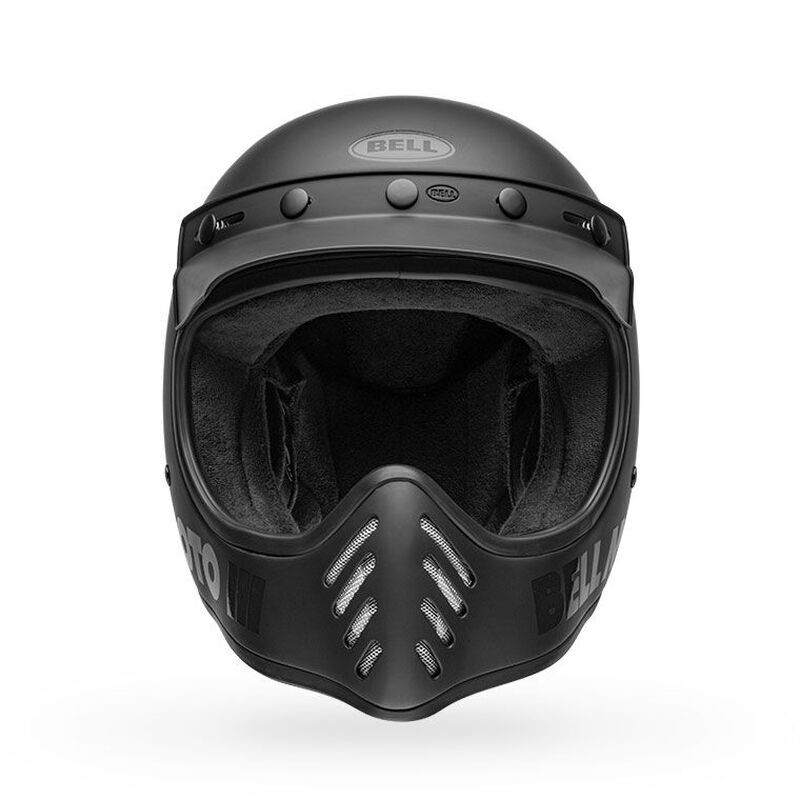 Bell Moto-3 Classic Matte & Gloss Black Helmet - EasyR