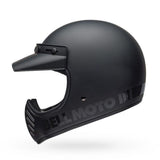 Bell Moto-3 Classic Matte & Gloss Black Helmet - EasyR