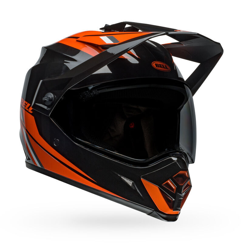 Bell MX-9 Adventure MIPS Alpine Black/Orange Helmet