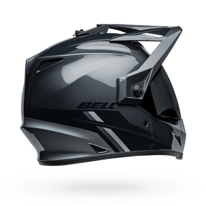 Bell MX-9 Adventure MIPS Alpine Gloss Charcoal/Silver Helmet - EasyR