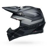 Bell Moto-9S Flex Banshee Satin Black/Silver Helmet