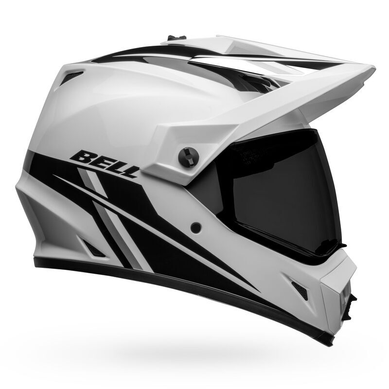 Bell MX-9 Adventure MIPS Alpine Gloss White/Black Helmet - EasyR