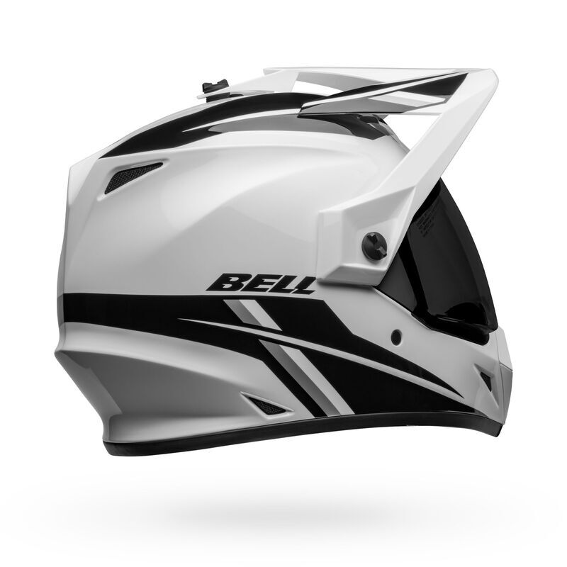 Bell MX-9 Adventure MIPS Alpine Gloss White/Black Helmet - EasyR