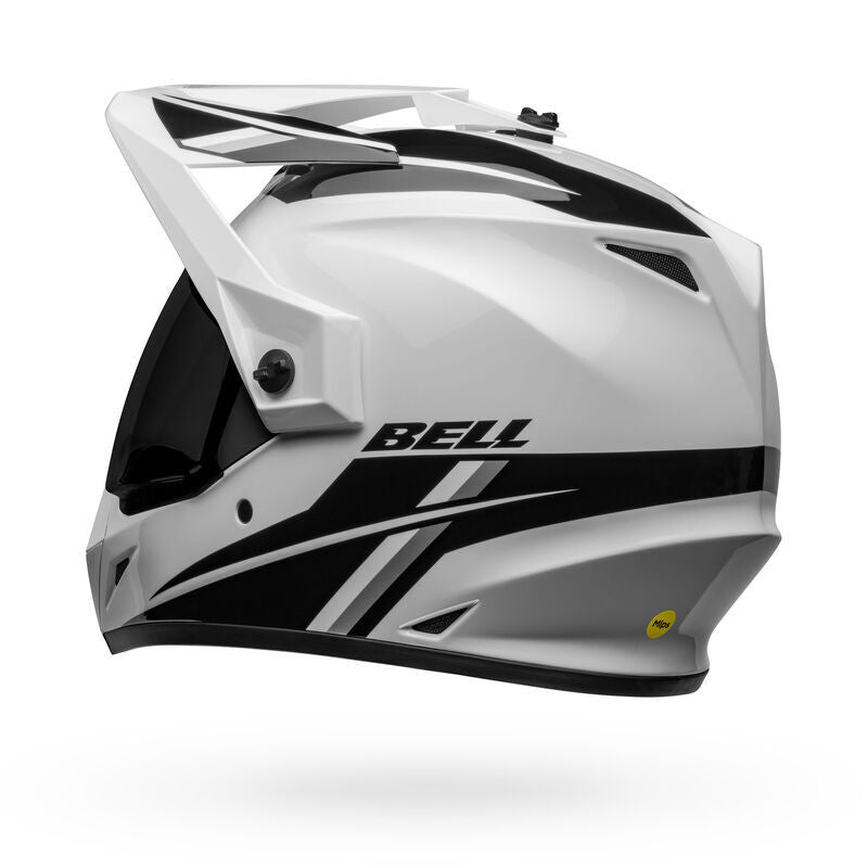 Bell MX-9 Adventure MIPS Alpine Gloss White/Black Helmet - EasyR