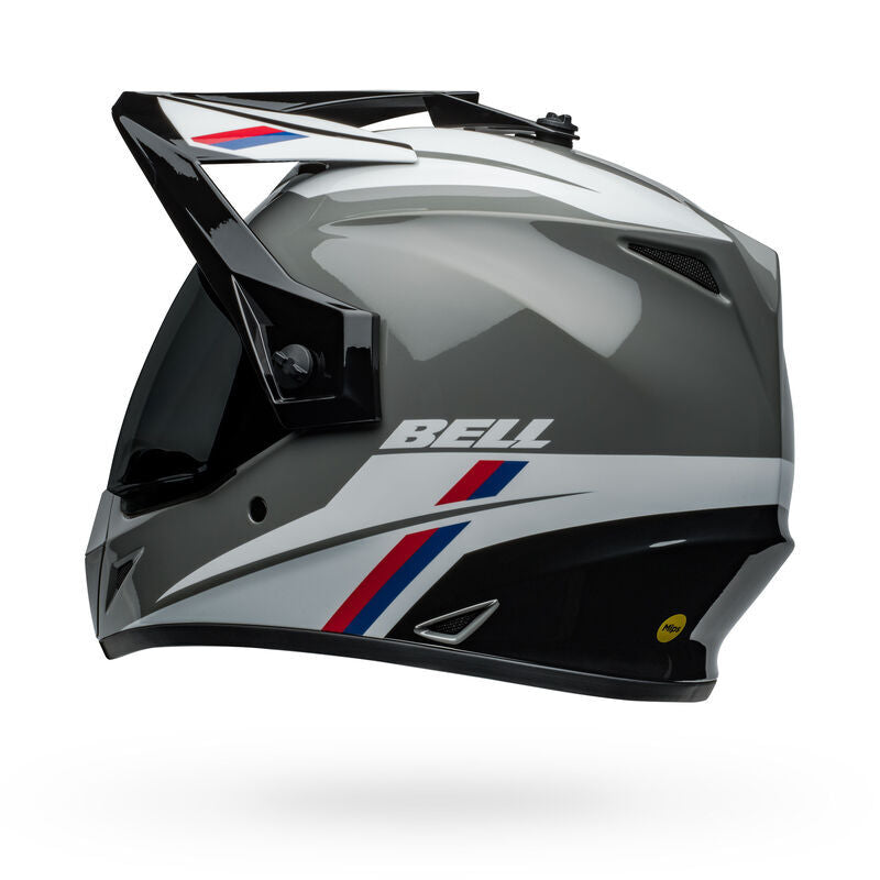 Bell MX-9 Adventure MIPS Alpine Gloss Nardo/Black Helmet - EasyR