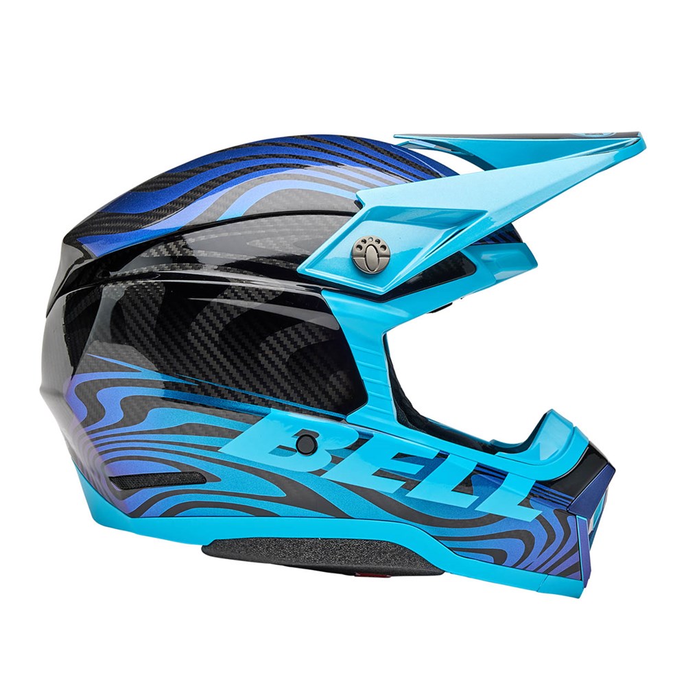 Bell Moto-10 Spherical Cortex Gloss Blue Helmet