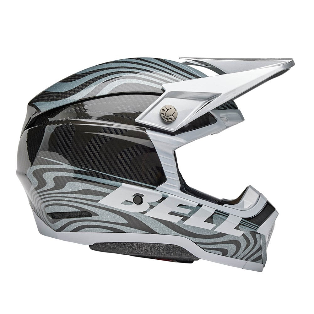 Bell Moto-10 Spherical Cortex Gloss Silver/Grey Helmet