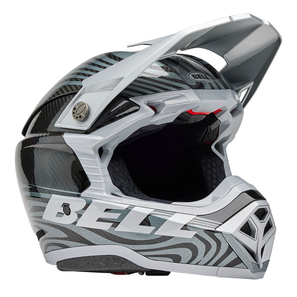 Bell Moto-10 Spherical Cortex Gloss Silver/Grey Helmet