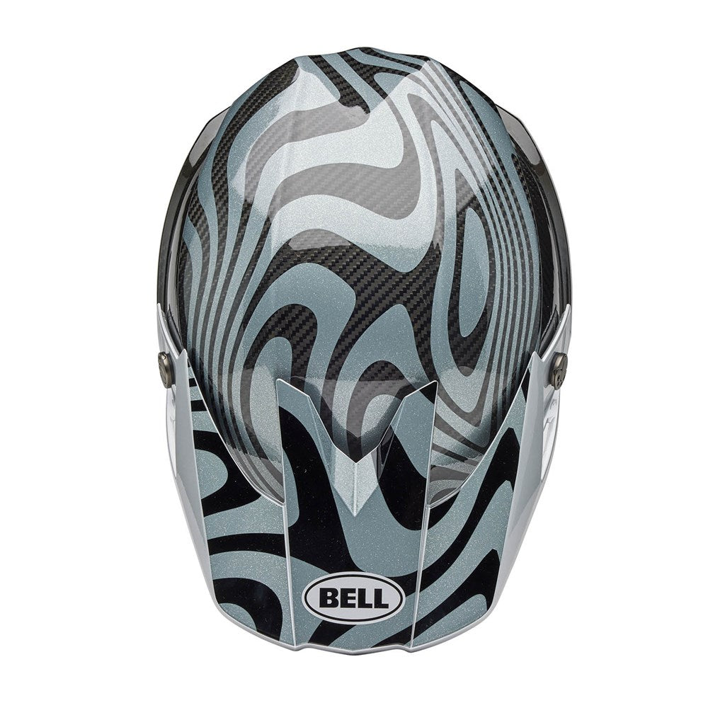 Bell Moto-10 Spherical Cortex Gloss Silver/Grey Helmet