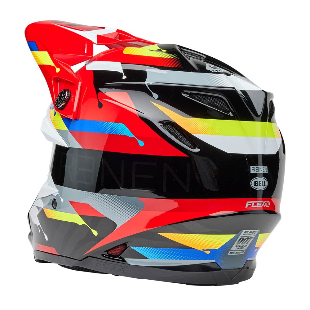 Bell Moto-9S Flex Renen Nova Black/Red Helmet