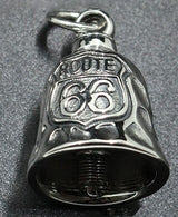 Twin Power Guardian Bell Silver w/Silver Route 66 Born to be Wild [INTERNAL]