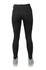 Bull-It Fury X Black Womens Short Jeggings [Size: 18]