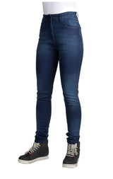 Bull-It Tactical Icon II Blue Slim Womens Short Jeans