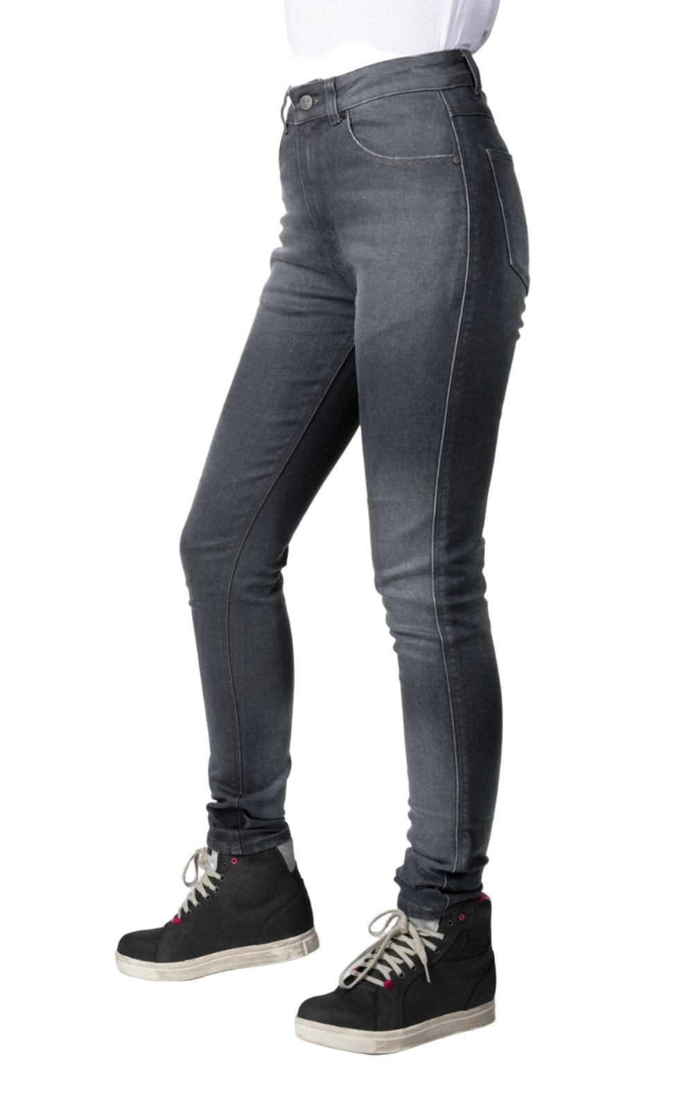 Bull-It Tactical Elara Grey Slim Womens Regular Jeans