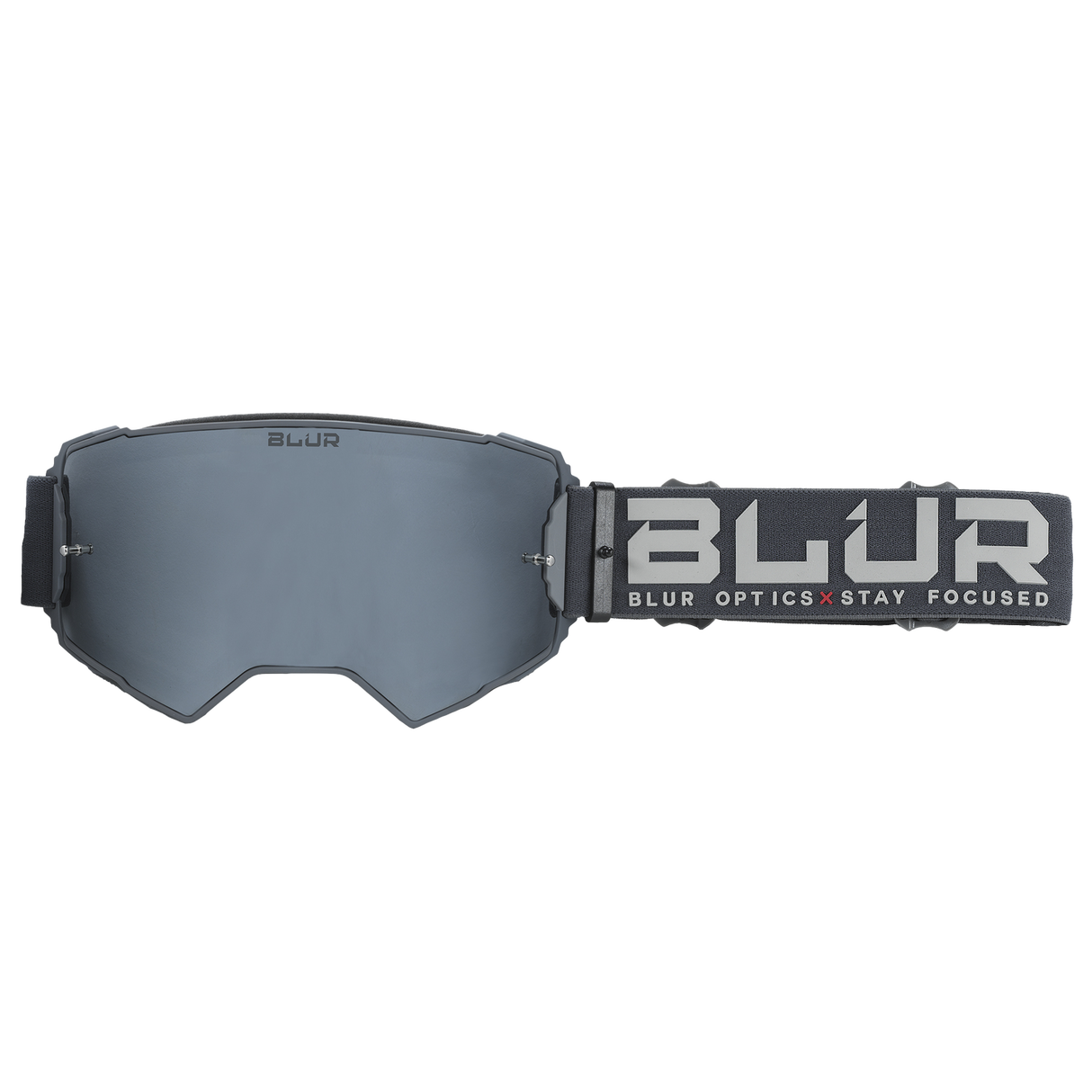 Blur B-60 Goggles Cement Matte Grey w/Silver Lens