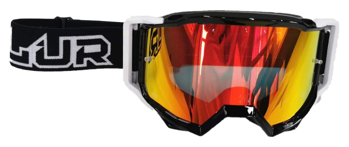 Blur B-OTG Goggle Black w/Radium Red & Clear Lens