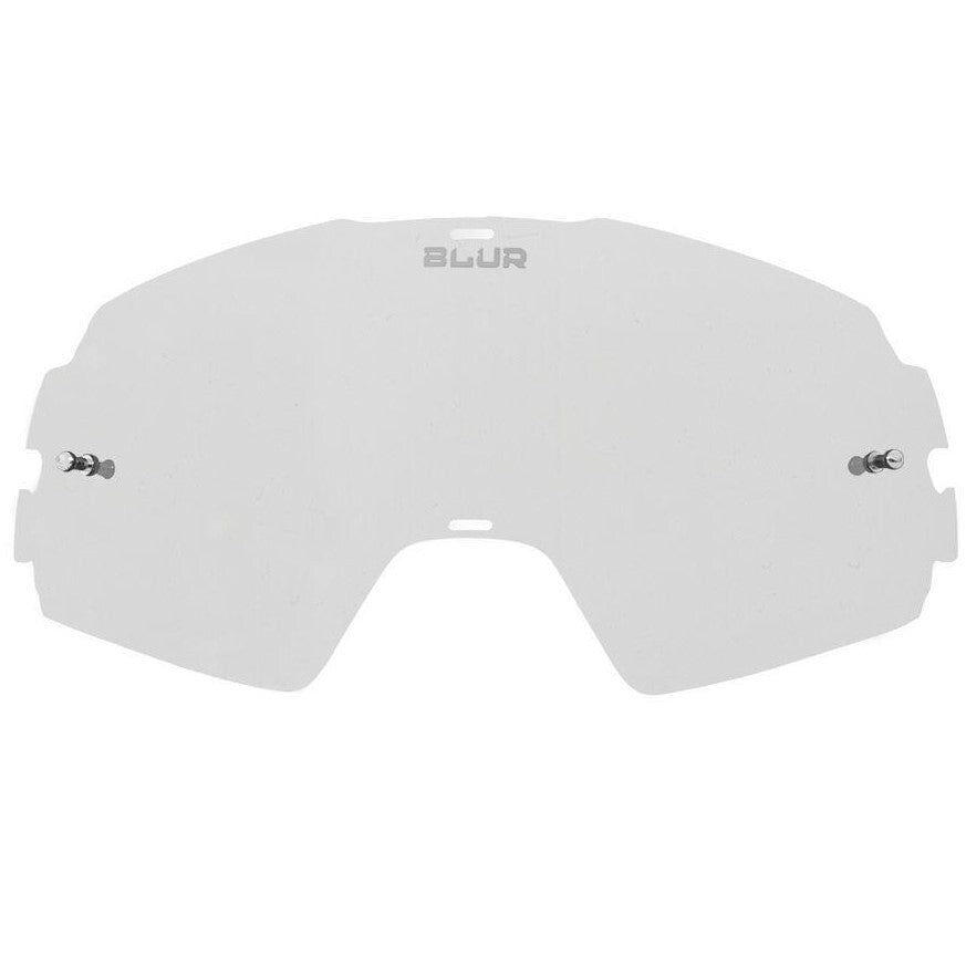 Blur Clear Lens w/Tear-Off Pins for B-20 Goggles