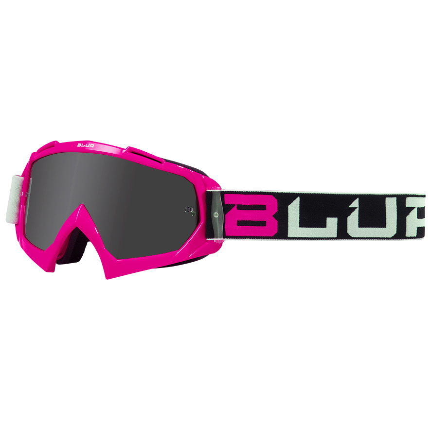 Blur B-10 Goggle Two Face Pink/Black/White w/Silver Lens