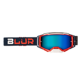 Blur B-40 Goggle Blue/Red w/Blue Lens