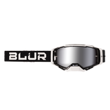 Blur B-40 Goggle Black/White w/Silver Lens