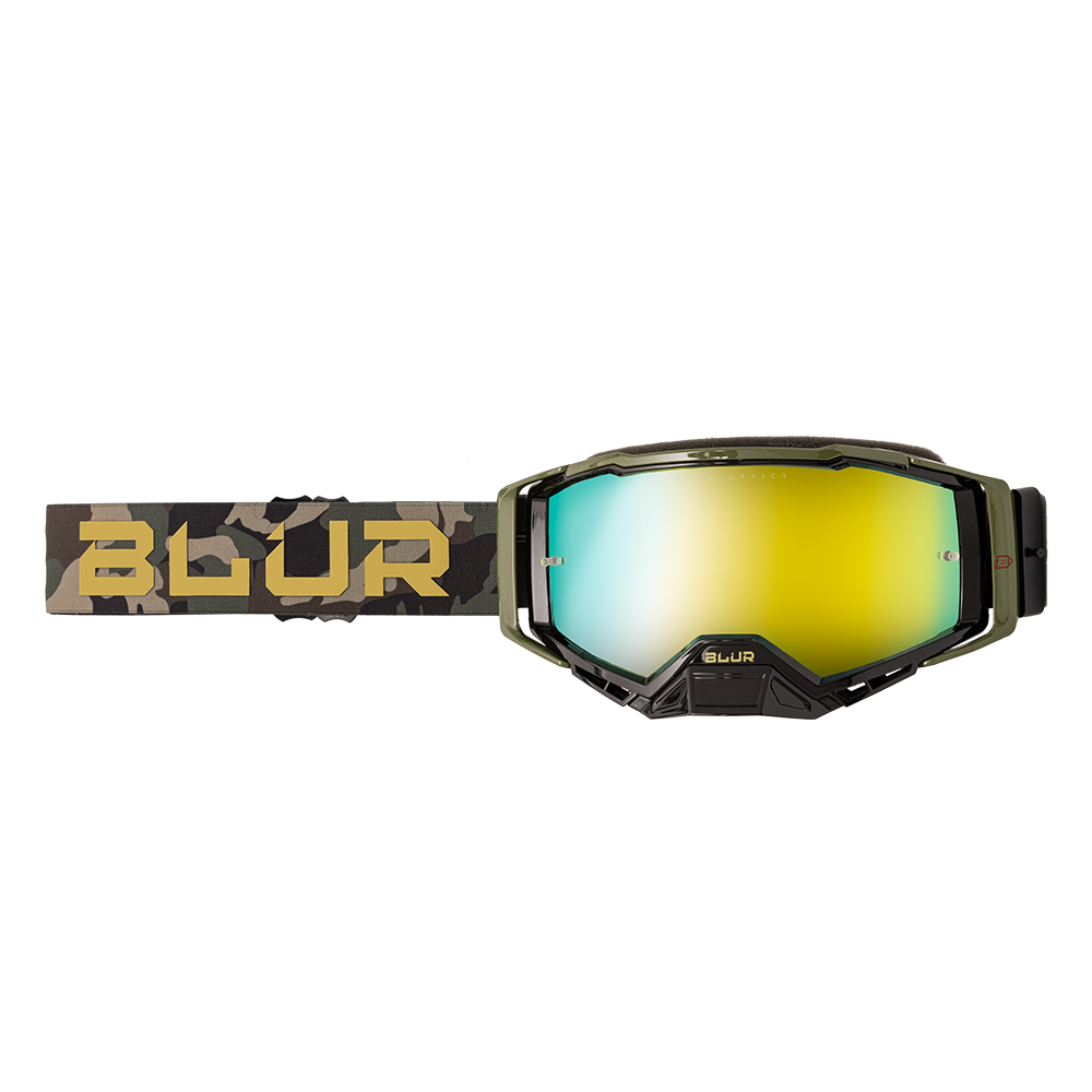 Blur B-40 Goggle Black/Camo w/Gold Lens