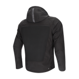 DriRider Blvd II Air Soft Shell Black Textile Hoodie Jacket