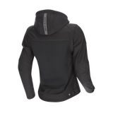 DriRider Blvd II Air Soft Shell Black Womens Textile Hoodie Jacket
