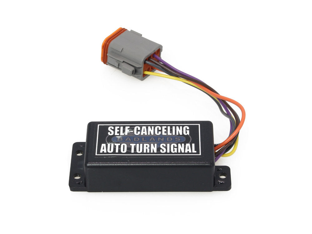 Badlands Motorcycle Products BMP-ATS-03-B-F Plug-n-Play ATS Self Cancelling Turn Signal Module for Touring/Sportster 94-95 w/Female Plug