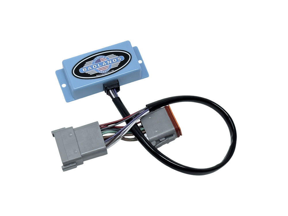 Badlands Motorcycle Products BMP-ATS-04-TSSM Plug-n-Play ATS Self Cancelling Turn Signal Module for Harley-Davidson Softail 01-10/Dyna 01-11/Touring 01-13/Sportster 04-13 when using along w/OEM TSM or TSSM