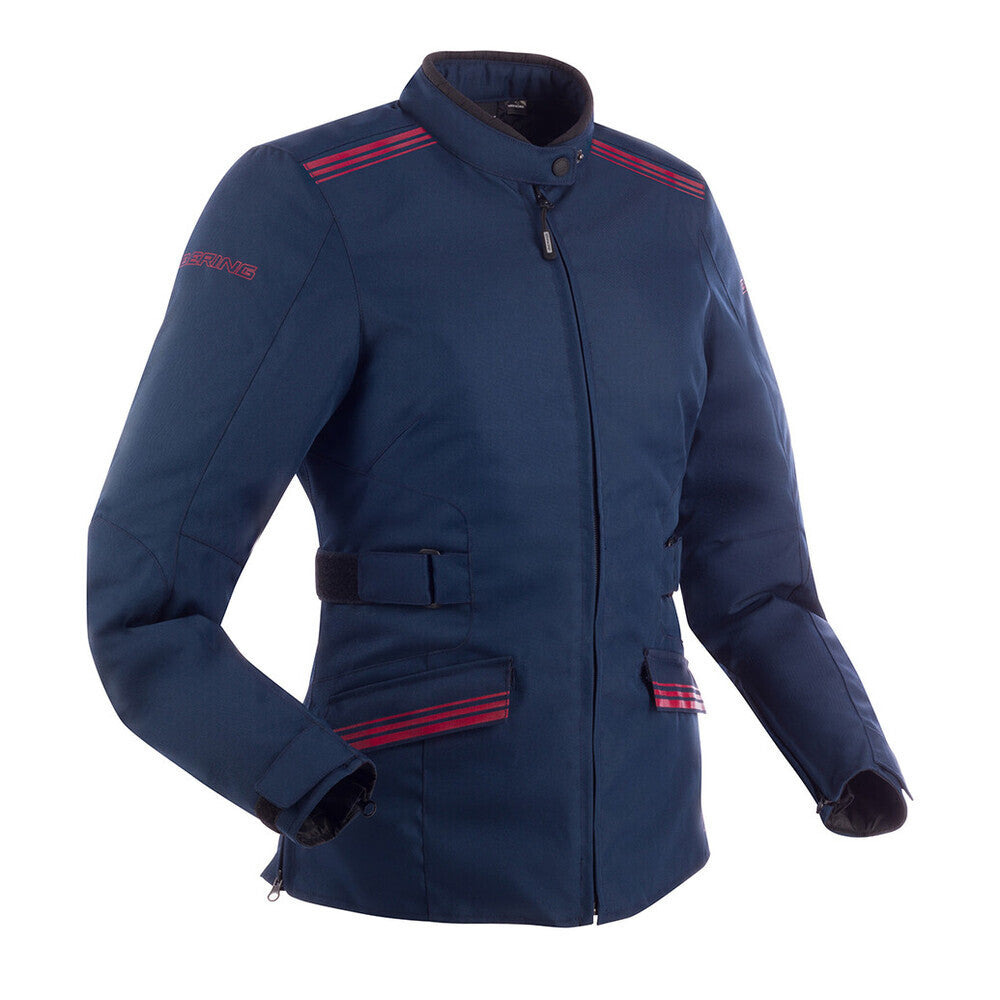 Bering Lady Shine Marine/Bordeaux Textile Womens Jacket