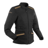 Bering Lady Shine Black/Gold Textile Womens Jacket