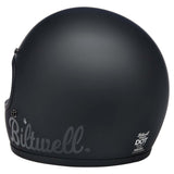 Biltwell Gringo Flat Black Factory Helmet