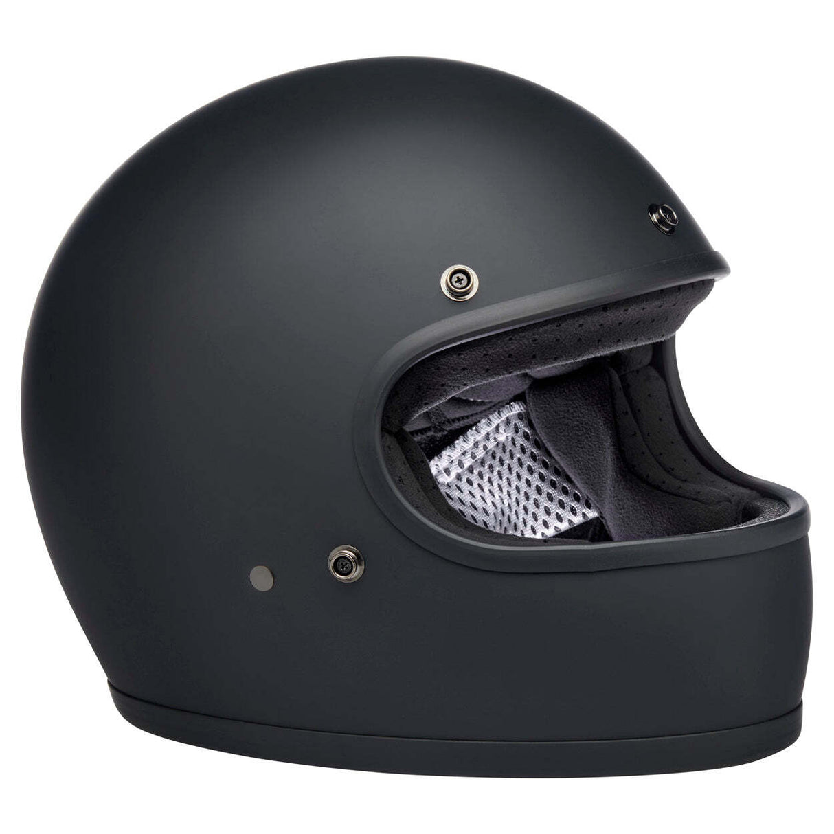 Biltwell Gringo Flat Black Factory Helmet