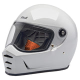 Biltwell Lane Splitter Gloss White Helmet