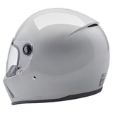 Biltwell Lane Splitter Gloss White Helmet