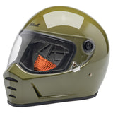 Biltwell Lane Splitter Gloss Olive Green Helmet