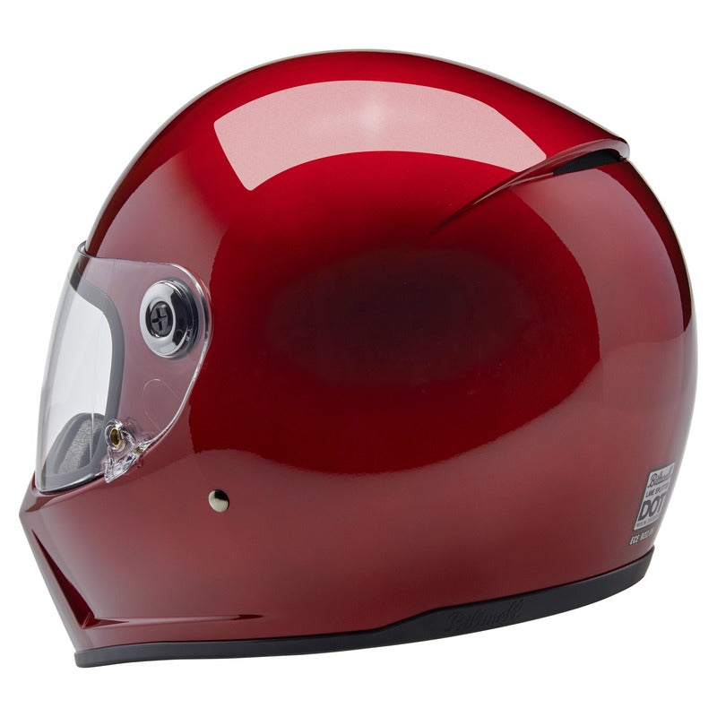 Biltwell Lane Splitter Metallic Cherry Red Helmet