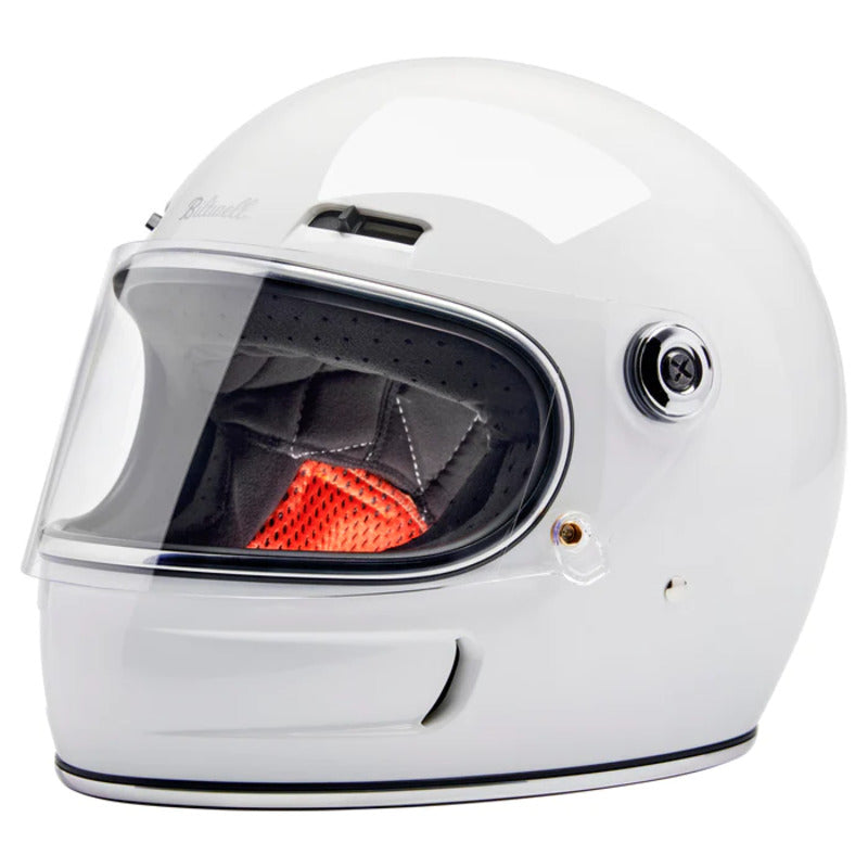 Biltwell Gringo SV Gloss White Helmet