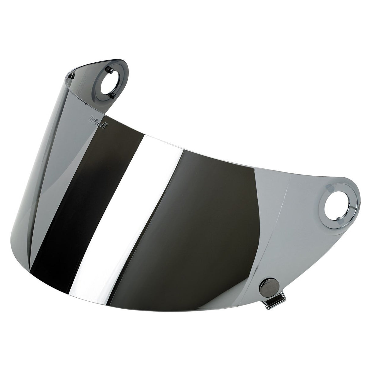 Biltwell Inc. Flat Visor Shield Chrome Mirror for Gringo S GEN2 Helmets