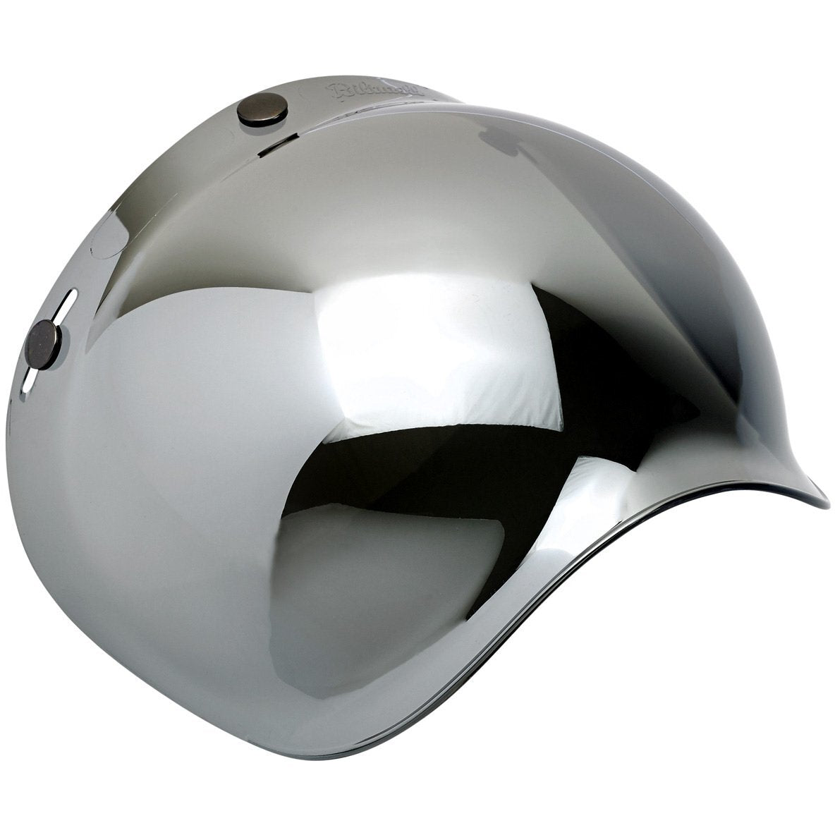 Biltwell Inc. Gringo Anti-Fog Bubble Visor Chrome Mirror