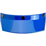 Biltwell Inc. Moto Visor Peak Blue