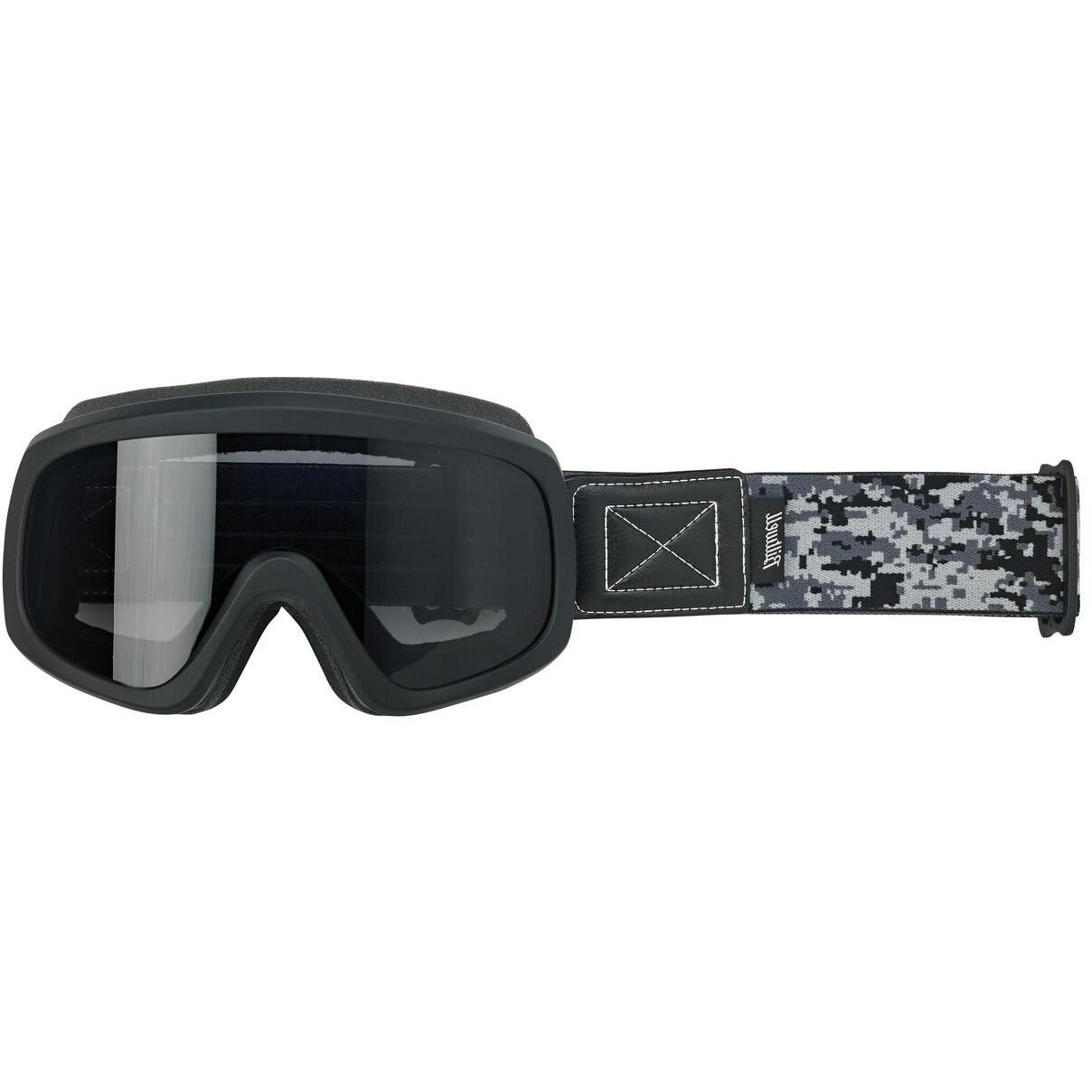 Biltwell Inc. Overland 2.0 Grunt Goggles Satin Black/Grey Camo